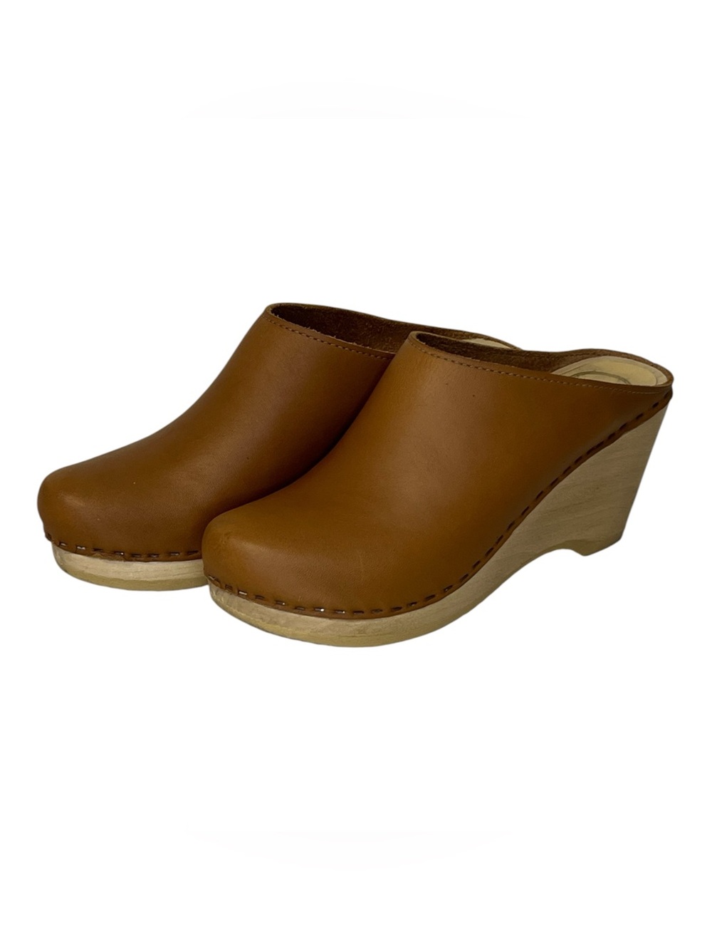 No. 6 Store Wedge Heel Clogs